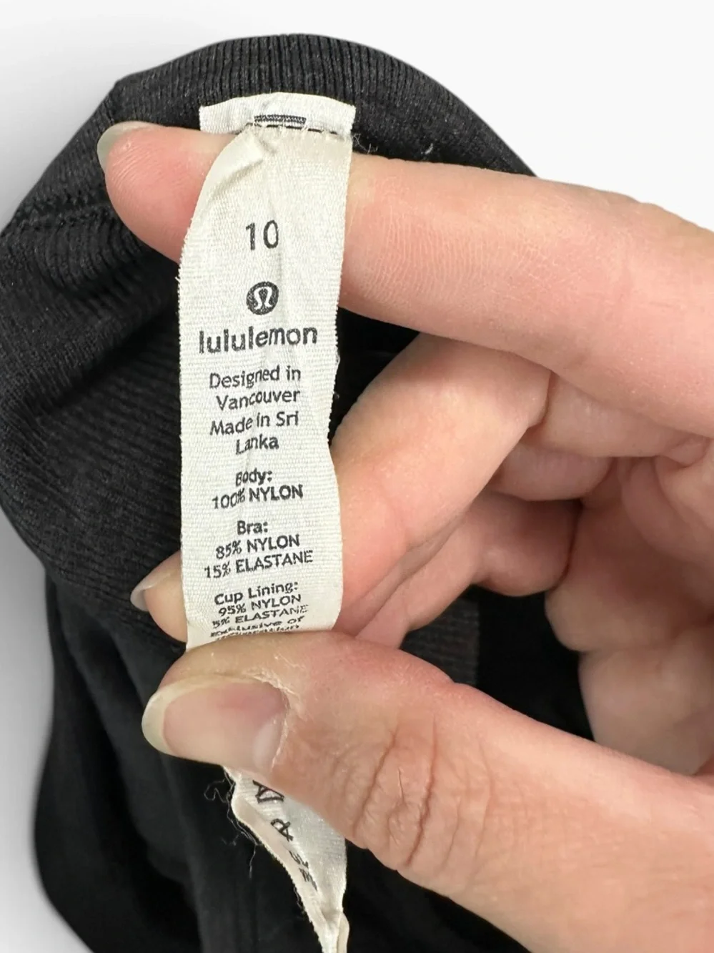 Lululemon Ebb To Street Tank II Black